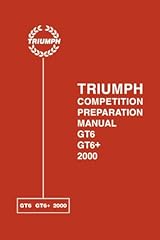 Triumph competition preparatio for sale  Delivered anywhere in UK