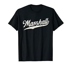 Nome Marshall, Retro Vintage Marshall Dato Nome Maglietta usato  Spedito ovunque in Italia 