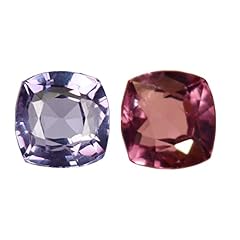 GEMHUB Cushion Cut Color Changing Alexandrite Loose Gemstone for Jewelry Making, Ring Making Stone for Mother's day Gift.. VV-185, Medium, Gemstone, color changing alexandrite for sale  Delivered anywhere in Canada