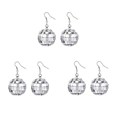 Disco ball earrings for sale  Delivered anywhere in USA 