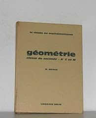 Géométrie classe seconde d'occasion  Livré partout en France