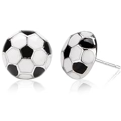 Sports earrings soccer for sale  Delivered anywhere in USA 