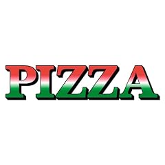 Pizza text sticker for sale  Delivered anywhere in UK