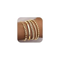 Poxtex gold bracelets for sale  Delivered anywhere in USA 