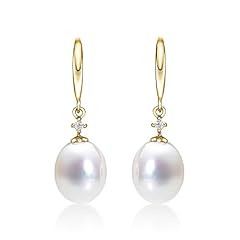 Lustrous pearl earrings for sale  Delivered anywhere in UK