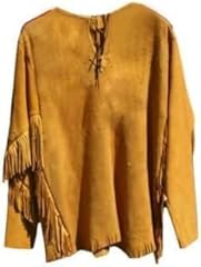 Mens leather buckskin for sale  Delivered anywhere in USA 