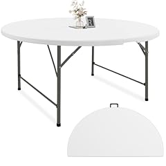 Round folding tables for sale  Delivered anywhere in USA 