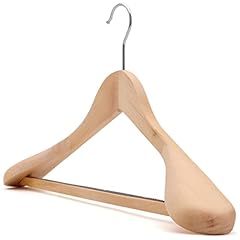 Hanger wooden suit for sale  Delivered anywhere in UK