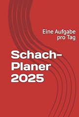 Schach planer 2025 gebraucht kaufen  Wird an jeden Ort in Deutschland