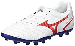 Mizuno Men's Monarcida II SEL AG Football Shoe, White/HighRiskRed,, used for sale  Delivered anywhere in UK
