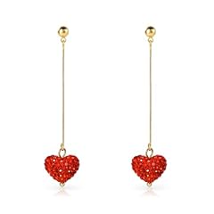 Boucles oreilles coeur d'occasion  Livré partout en France