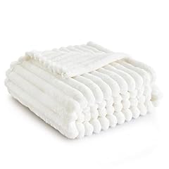 Bedsure white fleece for sale  Delivered anywhere in USA 