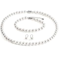 Aoovoo pearl necklace for sale  Delivered anywhere in USA 