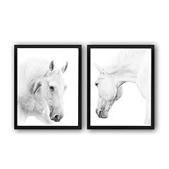 Hpniub white horse for sale  Delivered anywhere in UK