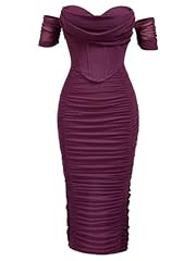Curvysweet shoulder bodycon for sale  Delivered anywhere in USA 