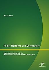 Public relations steopathie gebraucht kaufen  Wird an jeden Ort in Deutschland