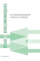 Revue études diachroniques d'occasion  Livré partout en France