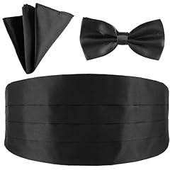 Men cummerbund bow for sale  Delivered anywhere in USA 