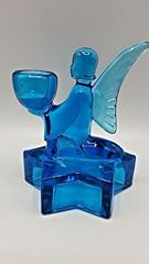 Blue glass kneeling for sale  Delivered anywhere in USA 