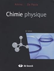 Chimie physique d'occasion  Livré partout en France