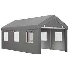 Outsunny tente garage usato  Spedito ovunque in Italia 