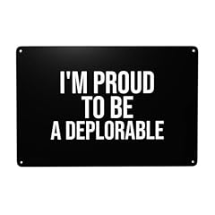 Proud deplorable metal for sale  Delivered anywhere in USA 