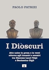Diòscuri. atto unico usato  Spedito ovunque in Italia 