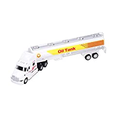 Zerodis Semi Truck Fuel Trailer Toy, 1:48 34.5CM Alloy for sale  Delivered anywhere in UK