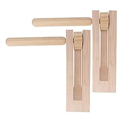 Toddmomy 2pcs wooden for sale  Delivered anywhere in Ireland