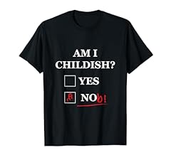 Childish funny shirt for sale  Delivered anywhere in UK