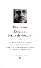 Bernanos essais écrits d'occasion  Livré partout en France