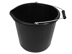 Black builders bucket for sale  Delivered anywhere in Ireland