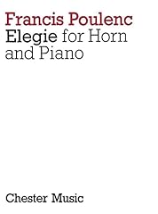 Francis poulenc elegie d'occasion  Livré partout en France