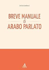 Breve manuale arabo usato  Spedito ovunque in Italia 