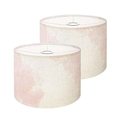 Lampshade set blush for sale  Delivered anywhere in USA 