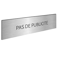 Plaque adhésive publicite d'occasion  Livré partout en Belgiqu