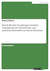 Bertolt brechts svendborger gebraucht kaufen  Wird an jeden Ort in Deutschland