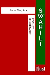 Swahili pocket dictionary for sale  Delivered anywhere in USA 