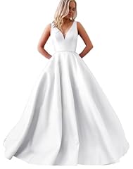 Rjer white satin for sale  Delivered anywhere in USA 