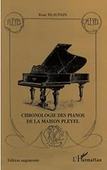 Chronologie pianos maison d'occasion  Livré partout en Belgiqu