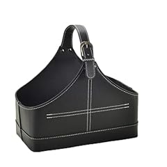 Leather storage basket for sale  Delivered anywhere in USA 