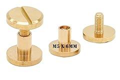 M3x6 brass chicago for sale  Delivered anywhere in USA 