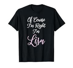 Lisa name shirt for sale  Delivered anywhere in USA 