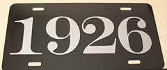 1926 year metal for sale  Delivered anywhere in USA 