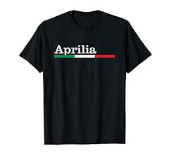 Aprilia Città Italiana Bandiera Italia Maglietta T-Shirt, used for sale  Delivered anywhere in USA 