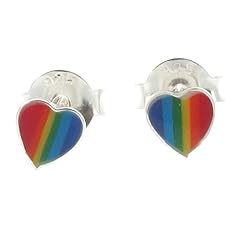 Touch Jewellery 925 Sterling Silver with Enamel Rainbow for sale  Delivered anywhere in UK