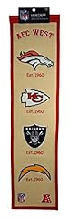 Afc west division for sale  Delivered anywhere in USA 