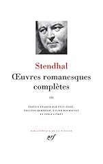 pleiade stendhal d'occasion pleiade stendhal d'occasion Livré partout en France