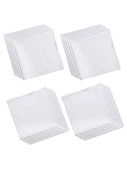 Lulusilk white handkerchiefs for sale  Delivered anywhere in UK
