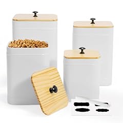 White canister sets for sale  Delivered anywhere in USA 